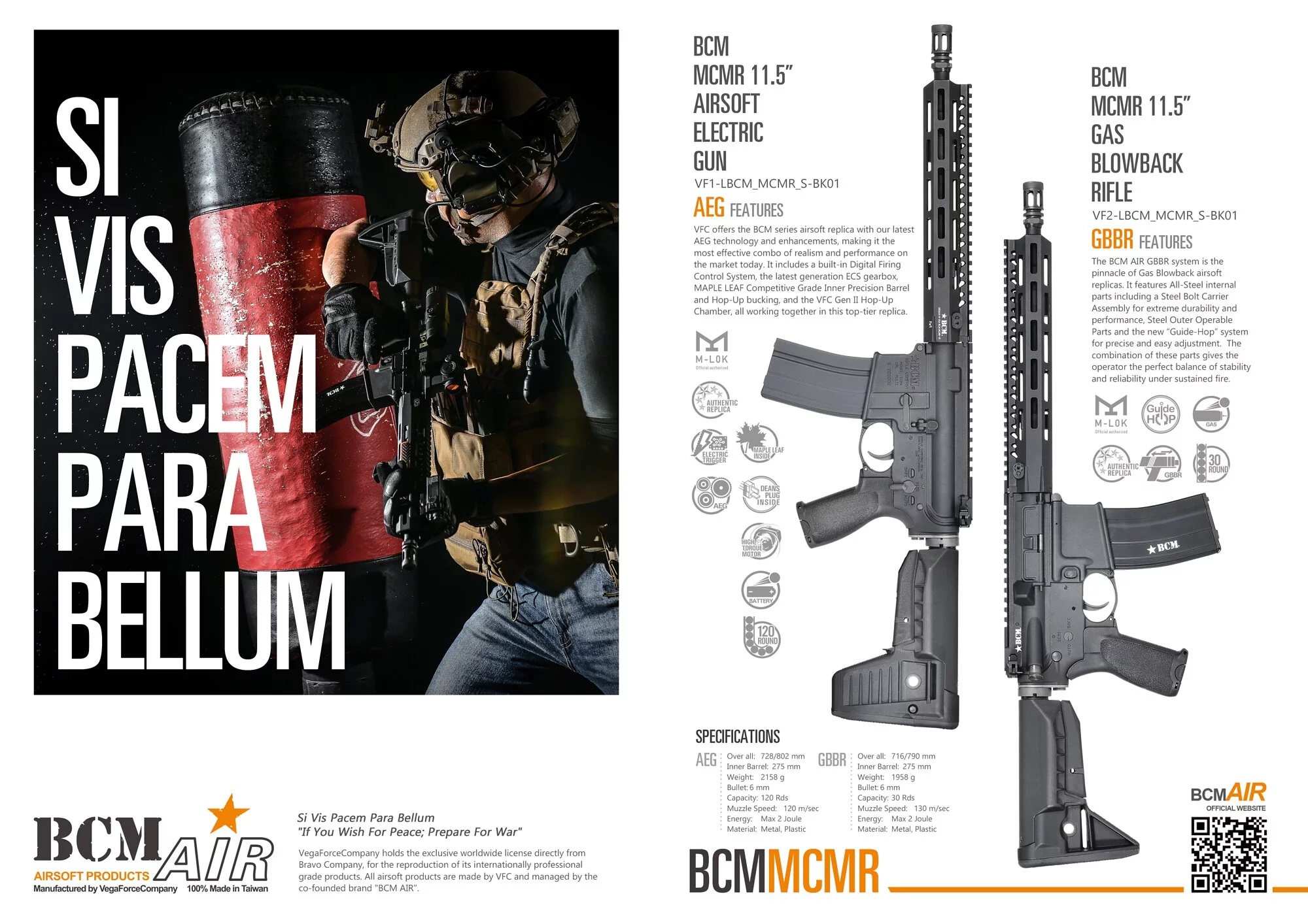 VFC BCM MCMR CQB 10.5 ガスブロエアガン 専門に取り扱う店 - www